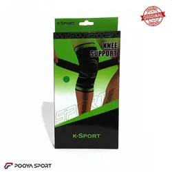 زانو بند ورزشی کشی طبی حرفه ای کمربند دار Sport اعلا