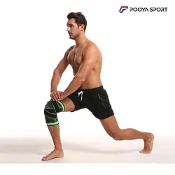 زانو بند ورزشی کشی طبی حرفه ای کمربند دار Sport اعلا