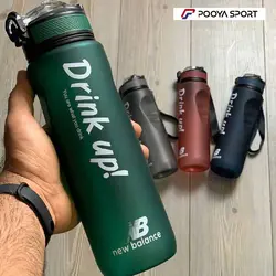 قمقمه نی دار ورزشی نشکن مات 1 لیتر مدل Drink up اصل