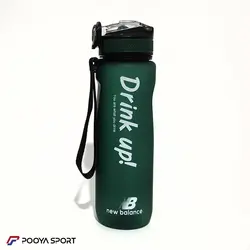 قمقمه نی دار ورزشی نشکن مات 1 لیتر مدل Drink up اصل