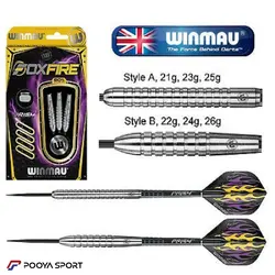 تیر دارت سوزنی حرفه ای تنگستن فاکس فایر winmau 21gr اصل