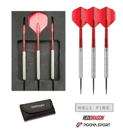 تیر دارت حرفه ای رد دراگون مدل Red Dragon Hell Fire 24gr اصل