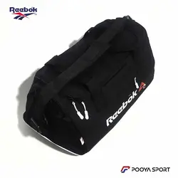 ساک ورزشی برزنتی Reebok سایز متوسط مشکی جدید