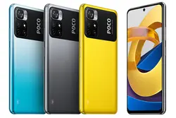گوشی موبایل شیائومی مدل Poco M4 Pro 5G  دو سیم‌ کارت ظرفیت 128 گیگابایت و رم 6 گیگابایت