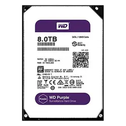 هارددیسک اینترنال وسترن دیجیتال مدل Purple ظرفیت 8 ترابایت - پـویـش کـالا