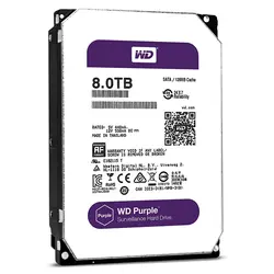 هارددیسک اینترنال وسترن دیجیتال مدل Purple ظرفیت 8 ترابایت - پـویـش کـالا