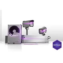 هارددیسک اینترنال وسترن دیجیتال مدل Purple ظرفیت 8 ترابایت - پـویـش کـالا