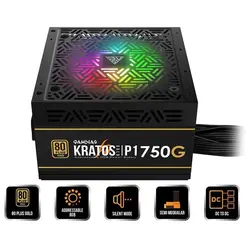 منبع تغذیه کامپیوتر گیم دیاس مدل KRATOS P1 750G