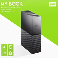 هارددیسک اکسترنال وسترن دیجیتال مدل MY BOOK ظرفیت 4 ترابایت - پـویـش کـالا