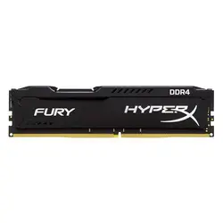 رم کامپیوتر کینگستون مدل HyperX Fury DDR4 2400MHz CL15 ظرفیت 4 گیگابایت