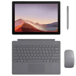 تبلت مایکروسافت مدل Surface Pro 7 - C به همراه کیبورد Black Type Cover - پـویـش کـالا