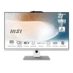 آل این وان 27 اینچی ام اس آی مدل MSI Modern AM272P- i5 (1335) 16GB 500GB SSD IRIS XE - پـویـش کـالا