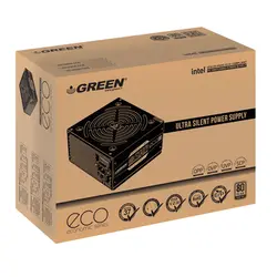 منبع تغذیه کامپیوتر گرین مدل GP300A-ECO - پـویـش کـالا