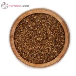 کنجد قهوه ای