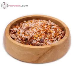 گرانول نمک نارنجی و پرک فلفل