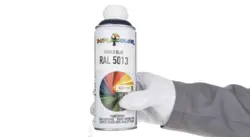اسپری رنگ آبی کبالت دوپلی کالر مدل RAL 5013 حجم 400 میلی لیتر