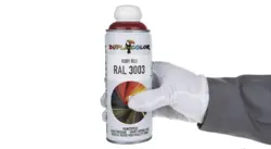 اسپری رنگ قرمز دوپلی کالر مدل RAL 3003 حجم 400 میلی لیتر