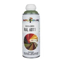اسپری رنگ سبز روشن دوپلی کالر مدل RAL 6011 حجم 400 میلی لیتر