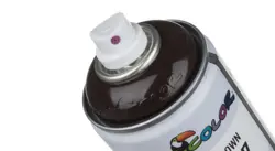 اسپری رنگ قهوه ای شکلاتی دوپلی کالر مدل RAL 8017 حجم 400 میلی لیتر