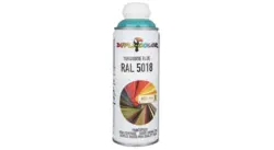 اسپری رنگ آبی فیروزه ای دوپلی کالر مدل RAL 5018 حجم 400 میلی لیتر