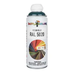 اسپری رنگ آبی اقیانوسی دوپلی کالر مدل RAL 5020 حجم 400 میلی لیتر