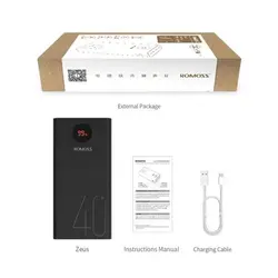 پاوربانک روموس ROMOSS Pea40 با ظرفیت 40000 میلی آمپر