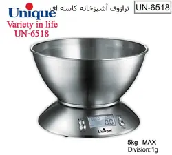 ترازو دیجیتال 5 کیلو استیل خارجی یونیک کد 6518 - فروشگاه اینترنتی پرنس هوم