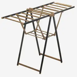 بندرخت آلومینیوم مشکی طلایی یونیک کد 8085 - فروشگاه اینترنتی پرنس هوم