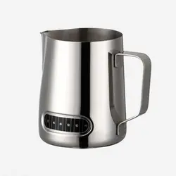 پیچر و شیرجوش استیل دما سنج دار 600 میلی لیتر - فروشگاه اینترنتی پرنس هوم