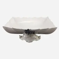 میوه خوری پایه دار مستطیل بزرگ سمنگل یونیک کد 1102 - فروشگاه اینترنتی پرنس هوم