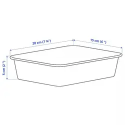 سبد ارگانایز ایکیا IKEA-NOJIG متوسط - فروشگاه اینترنتی پرنس هوم