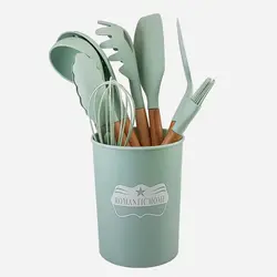 سرویس کفگیر ملاقه و ابزار آشپزی 8پارچه رومانتیک