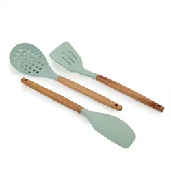 سرویس کفگیر ملاقه و ابزار آشپزی 8پارچه رومانتیک