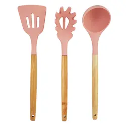 سرویس کفگیر ملاقه و ابزار آشپزی 8پارچه رومانتیک