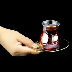 استکان نعلبکی کوزان لب طلایی پاشاباغچه 96300 - فروشگاه اینترنتی پرنس هوم