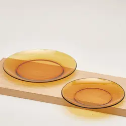 بشقاب پیش دستی عسلی دورالکس DURALEX-AMBER - فروشگاه اینترنتی پرنس هوم