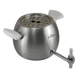 قوری و کتری 4 لیتری یونیک کد 7542 شیر دار استیل - فروشگاه اینترنتی پرنس هوم