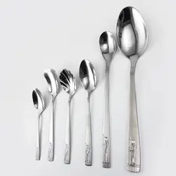 سرویس کیفی 129 پارچه قاشق و چنگال دالتون هخامنشی