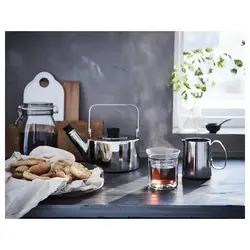 کتری استیل ایکیا IKEA-METALLISK