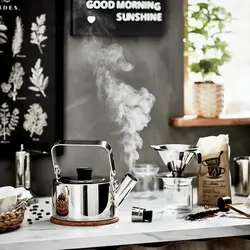 کتری استیل ایکیا IKEA-METALLISK