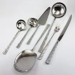 سرویس کیفی 129 پارچه قاشق و چنگال یونیک 5792 - فروشگاه اینترنتی پرنس هوم