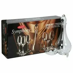 تنگ و جام عباسی پاشاباغچه آبی Symphony Decanter - فروشگاه اینترنتی پرنس هوم