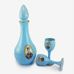 تنگ و جام عباسی پاشاباغچه فیروزه‌ای BEYKOZ - فروشگاه اینترنتی پرنس هوم