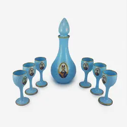 تنگ و جام عباسی پاشاباغچه فیروزه‌ای BEYKOZ - فروشگاه اینترنتی پرنس هوم