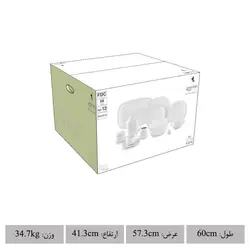 سرویس غذاخوری کواترو سمن 98 پارچه چینی زرین - فروشگاه اینترنتی پرنس هوم