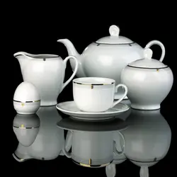 سرویس غذاخوری ایتالیا اف اپرا 102 پارچه چینی زرین