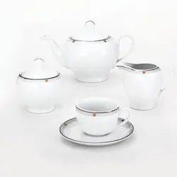 سرویس غذاخوری ایتالیا اف اپرا 102 پارچه چینی زرین