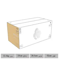 سرویس غذاخوری رادیانس میلانو سفید 28 پارچه چینی زرین