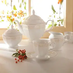 سرویس غذاخوری نئوکلاسیک هیلدا 103 پارچه چینی زرین