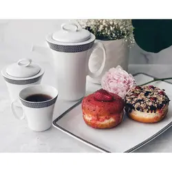 سرویس غذاخوری وینچی سورن 97 پارچه چینی زرین